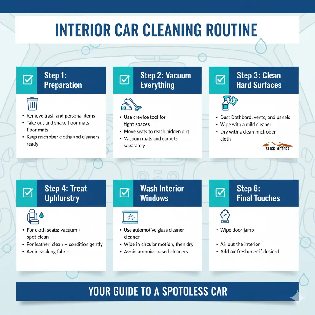 Guide to Interior Car Cleaning