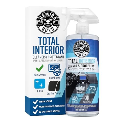 Chemical Guys Total Interior Cleaner and Protectant, Safe for Cars, Trucks, SUVs, Jeeps, Motorcycles, RVs & More, 32 fl oz