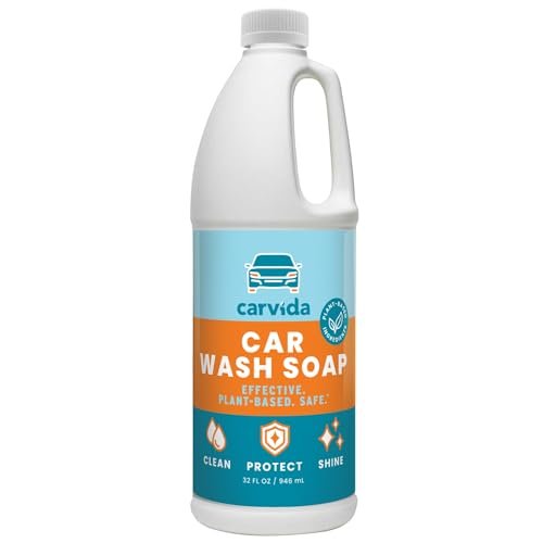 Carvida Car Wash Soap, Moderate-Foam Concentrated Professional Automotive Cleaning Soap, Plant-based, 32oz