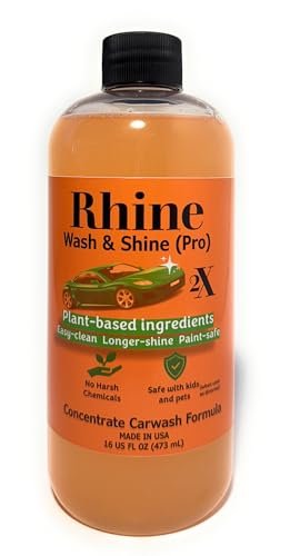 Plant-based Eco-friendly Car Wash Soap, Non-Toxic, High-Foam, Concentrated Premium Car cleaning soap