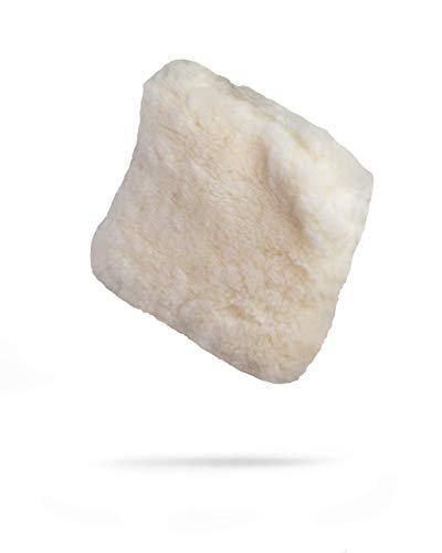 Adam's Polishes 10 Professional Wool Wash Pad - Plush Synthetic Car Wash Pad is Gentle On Auto Paint Without Worry of Scratches or Swirls - Car Soap & Wax Safe Detailing Tool for Car or Truck