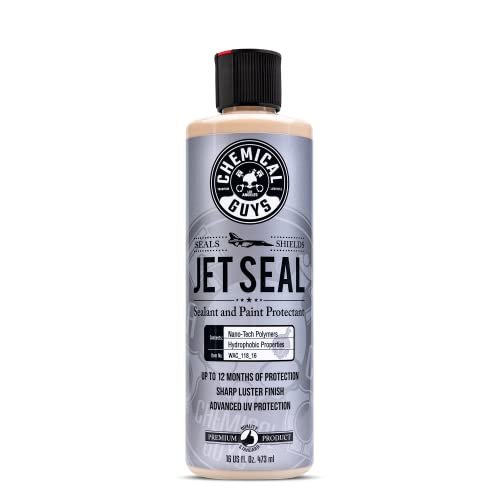 Chemical Guys JetSeal Anti-Corrosion Sealant & Paint Protectant - Advanced Car Paint Sealant for Trucks, Motorcycles, SUVs & RVs, Provides Durable Protection & High Gloss Finish, 16 oz