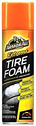 Extreme Car Tire Foam by Armor All, Tire Cleaner Spray for Cars, Trucks, Motorcycles, 18 Oz Each