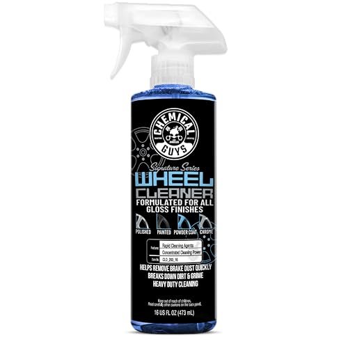 Chemical Guys Wheel Cleaner Spray Signature Series - Safe for Gloss Finishes, Chrome, Painted, Powder-Coated, and Clear-Coated Wheels - Removes Brake Dust and Road Grime - 16 oz