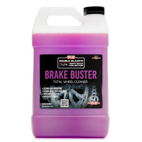 P & S Professional Detail Products Brake Buster Wheel Cleaner - Non-Acid Formula, Removes Brake Dust, Dirt, & Corrosion