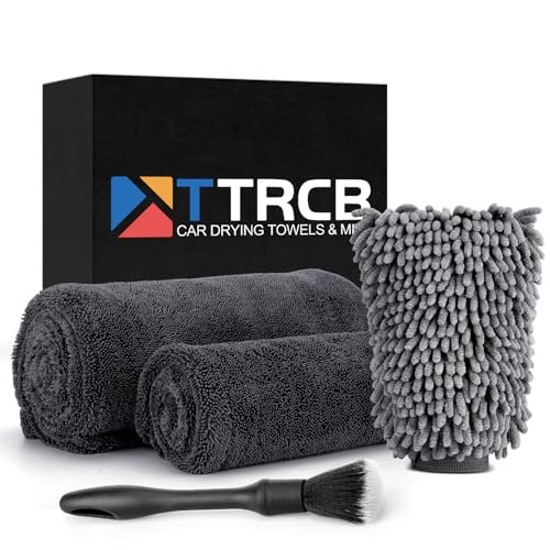 2 Pack 1300 GSM Car Drying Towel, Microfiber Towels for Cars - 36
