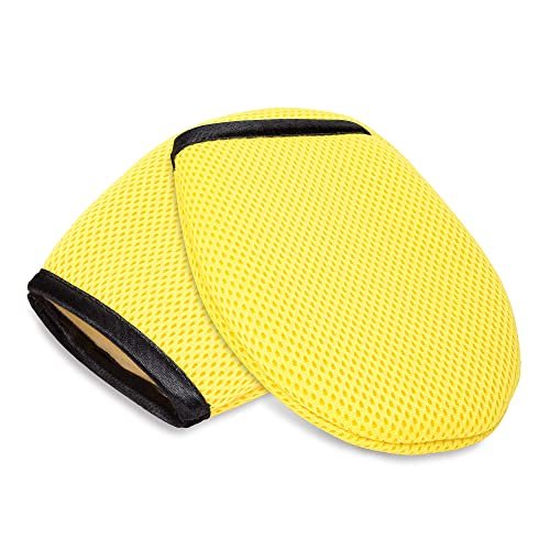 Griot's Garage Four-Finger Mesh Mittens for Car Wash and Detailing, Cleaning Gloves and Scrubbers for SUVs, Trucks, Motorcycles, and More, Washable, Set of 2, 11842