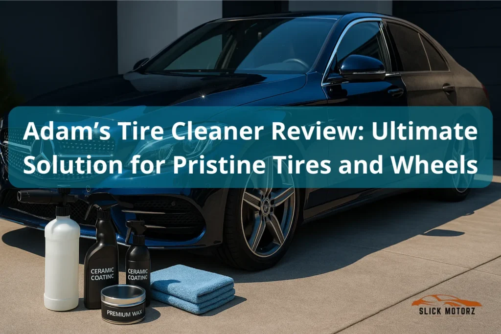 Adam’s Tire Cleaner Review Ultimate Solution for Pristine Tires and Wheels
