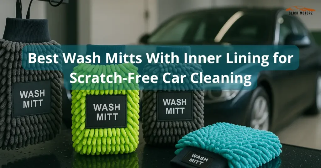 Best Wash Mitts With Inner Lining for Car Cleaning