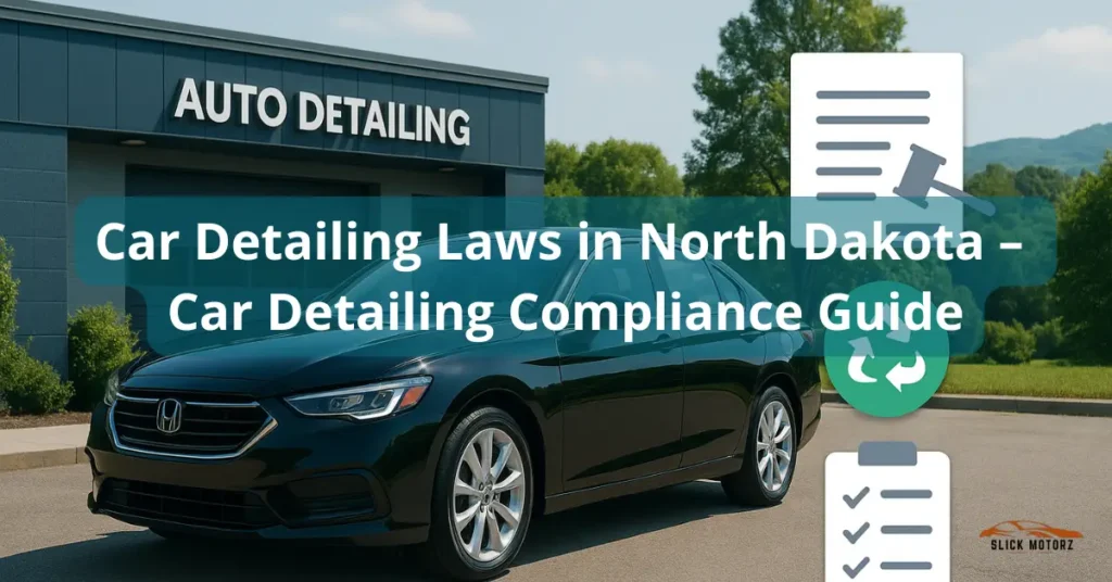 Car Detailing Laws in North Dakota – Car Detailing Compliance Guide