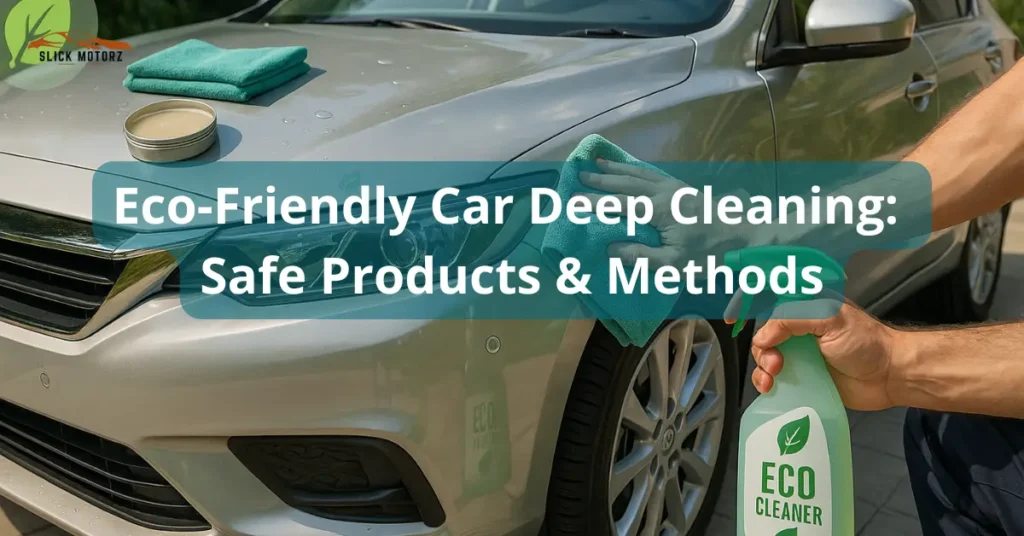Eco-Friendly Car Deep Cleaning: Safe Products & Methods