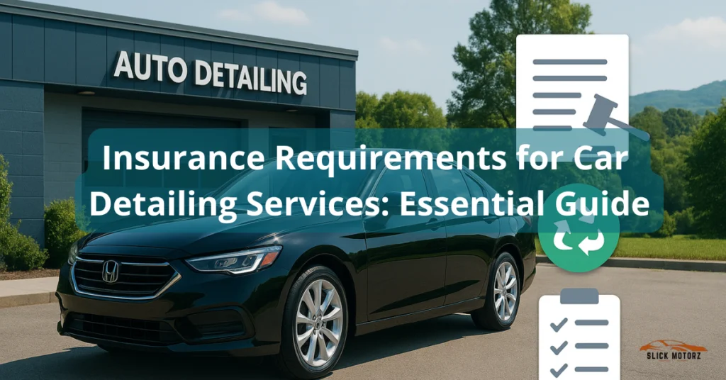 Insurance Requirements for Car Detailing Services: Essential Guide
