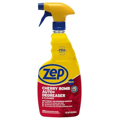 Zep Cherry Bomb Auto+ Degreaser & Cleaner - For Auto, Marine, RV, & Home - 32 oz.