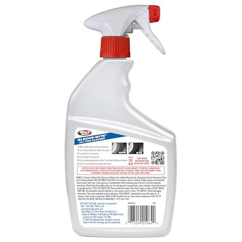 Black Magic 800002224 Bleche-Wite Tire Cleaner Trigger Spray - 32 oz. - Image 2