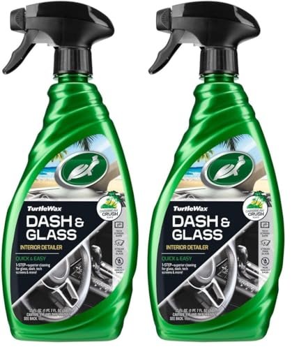 Turtle Wax T-930 Dash and Glass Protectant with Foaming Trigger - 23 fl. oz. (Pack of 2)