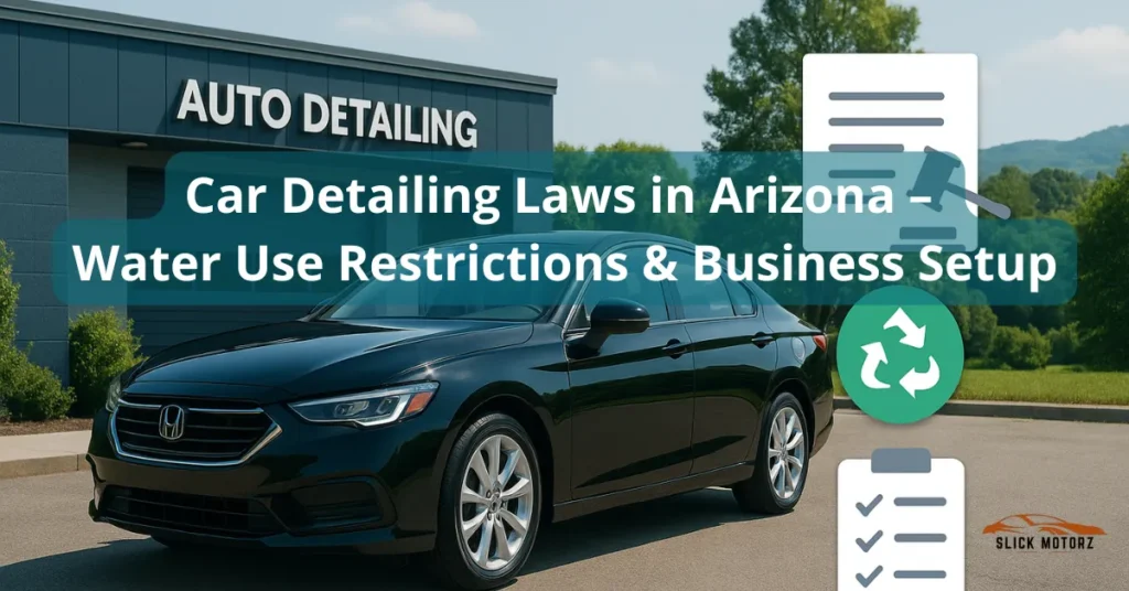 Car Detailing Laws in Arizona