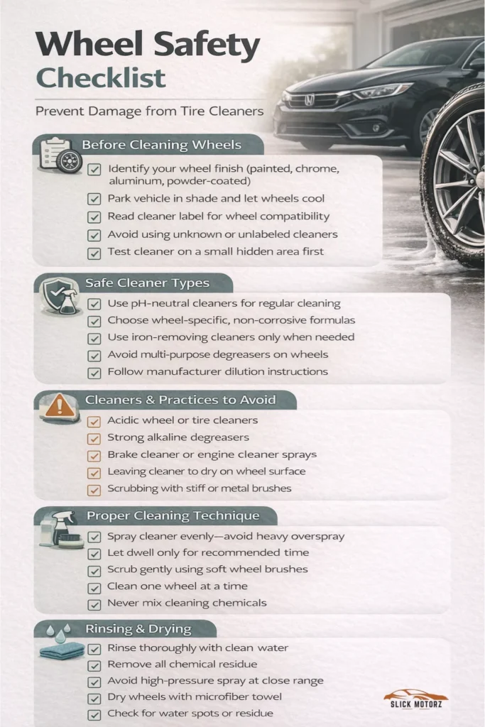 Can Tire Cleaners Damage Wheels? Shocking Truth Revealed!