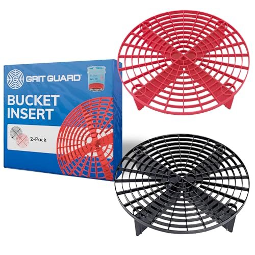 Grit Guard The Original Black/Red Bucket Insert (2 Pack) | 10