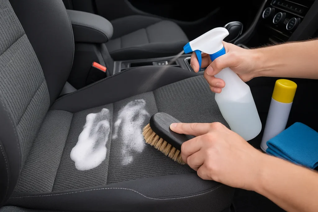 How to Remove Grease from Car Interior