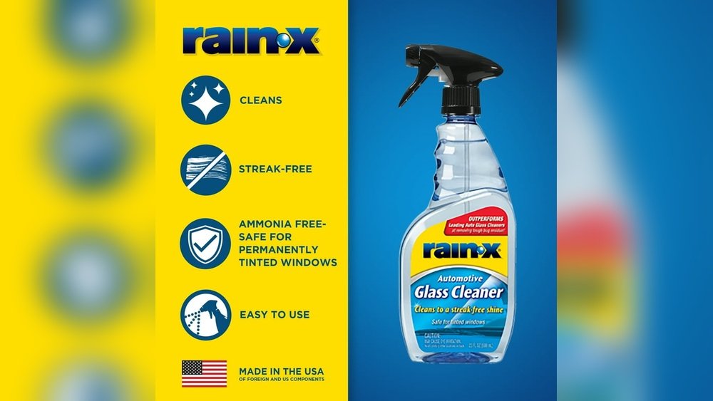 are automotive glass cleaners safe for tinted windows