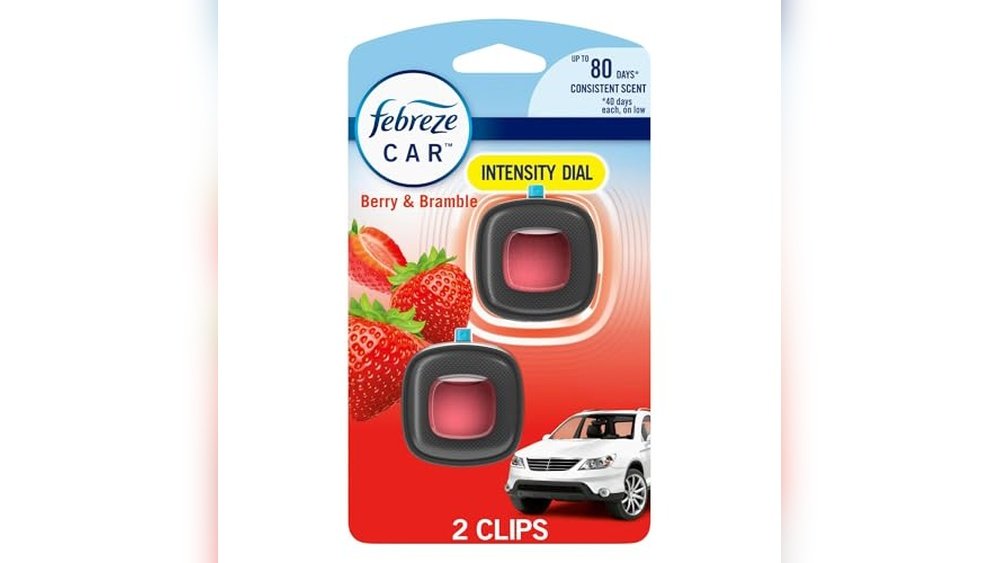 Febreze Car Air Freshener Vent Clip Berry & Bramble Review