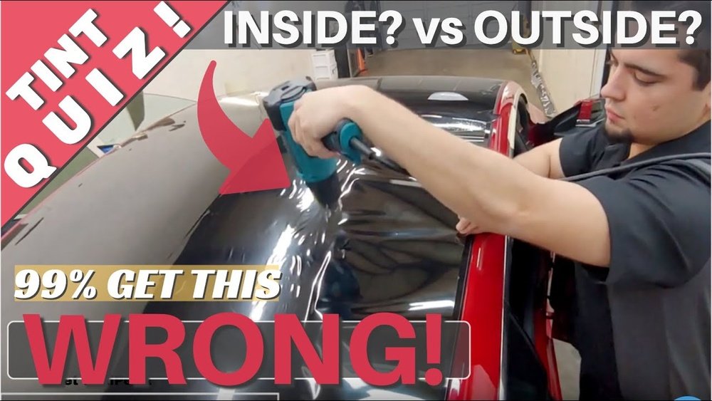 Do Window Tints Go On The Inside Or Outside? Expert Guide