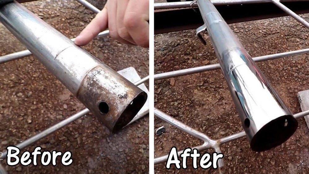 how to polish stainless steel