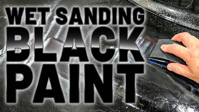How To Wet Sand Black Cars To Remove Orange Peel: Expert Guide