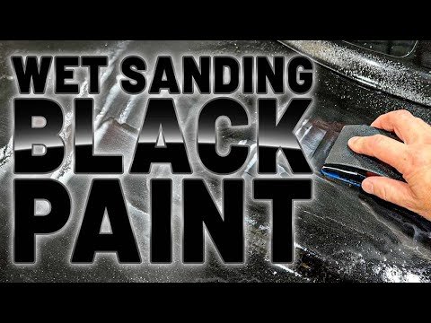 How To Wet Sand Black Cars To Remove Orange Peel: Expert Guide