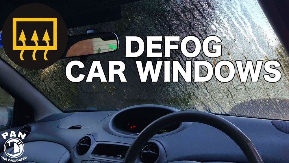 how to defog car windows fast without ac
