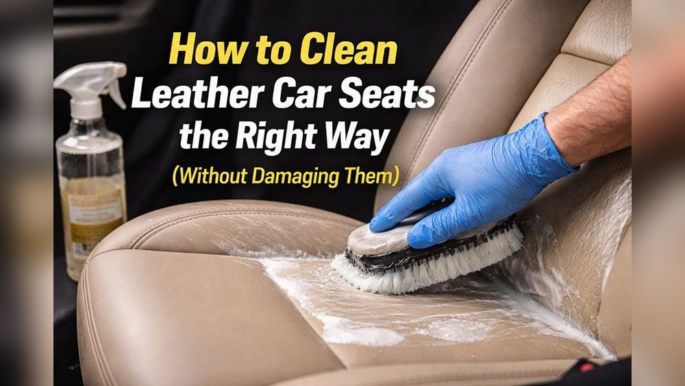how to clean leather car seats without damaging them 1