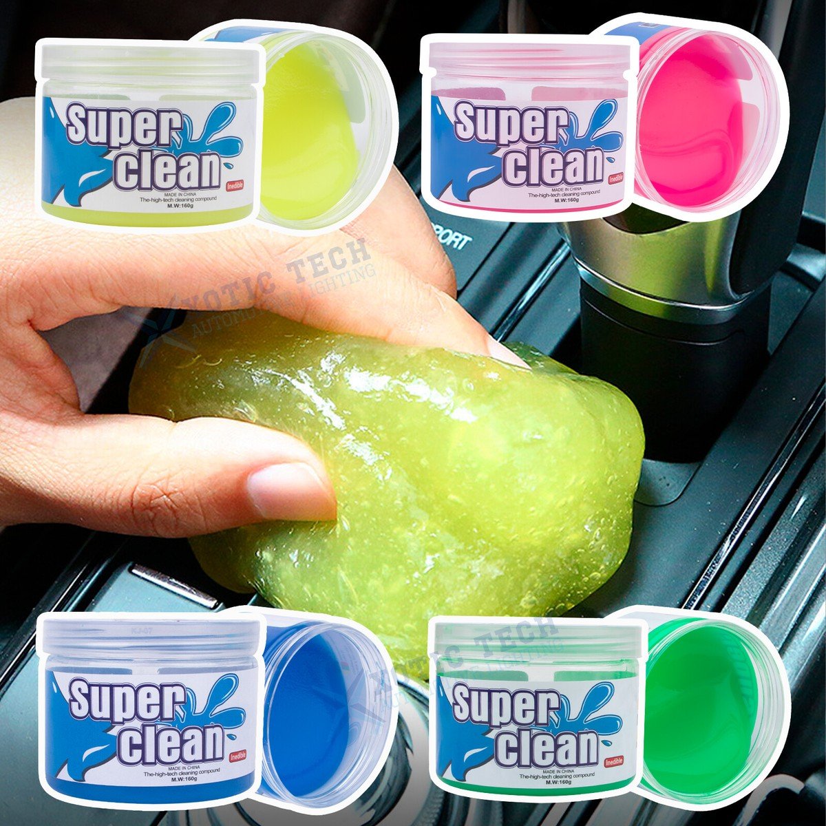 Car Cleaning Gel Vs Slime Cleaners: Are They the Same? Find Out!